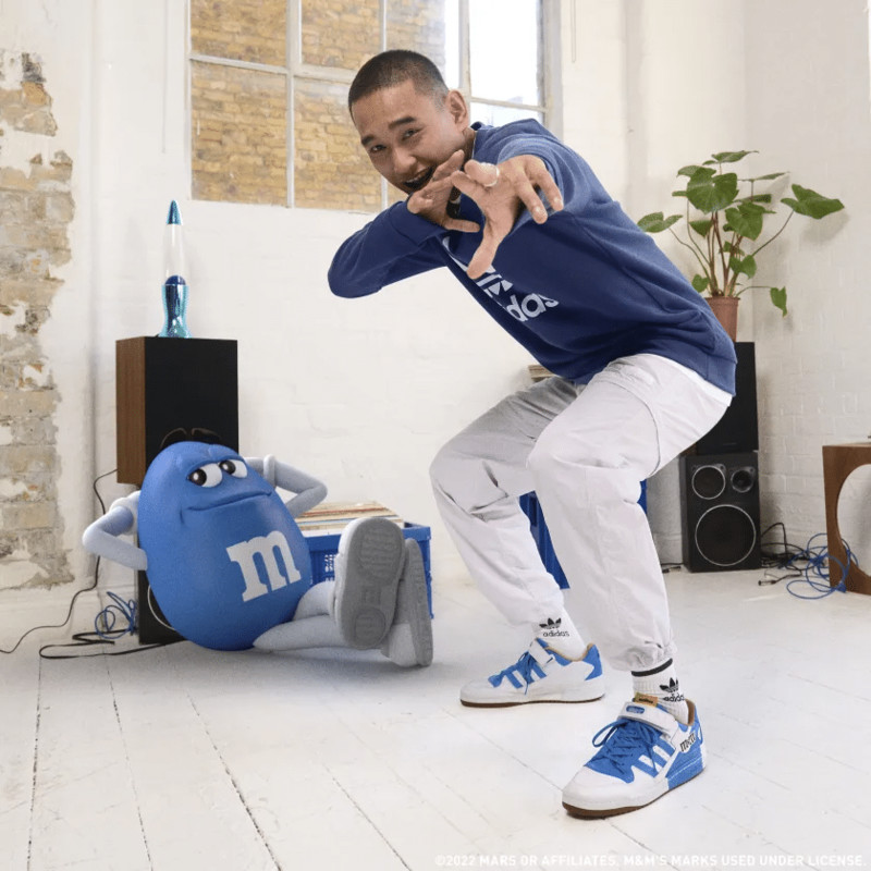 M&MS x adidas Forum Low 84 Craft Blue | GZ1936 | Grailify